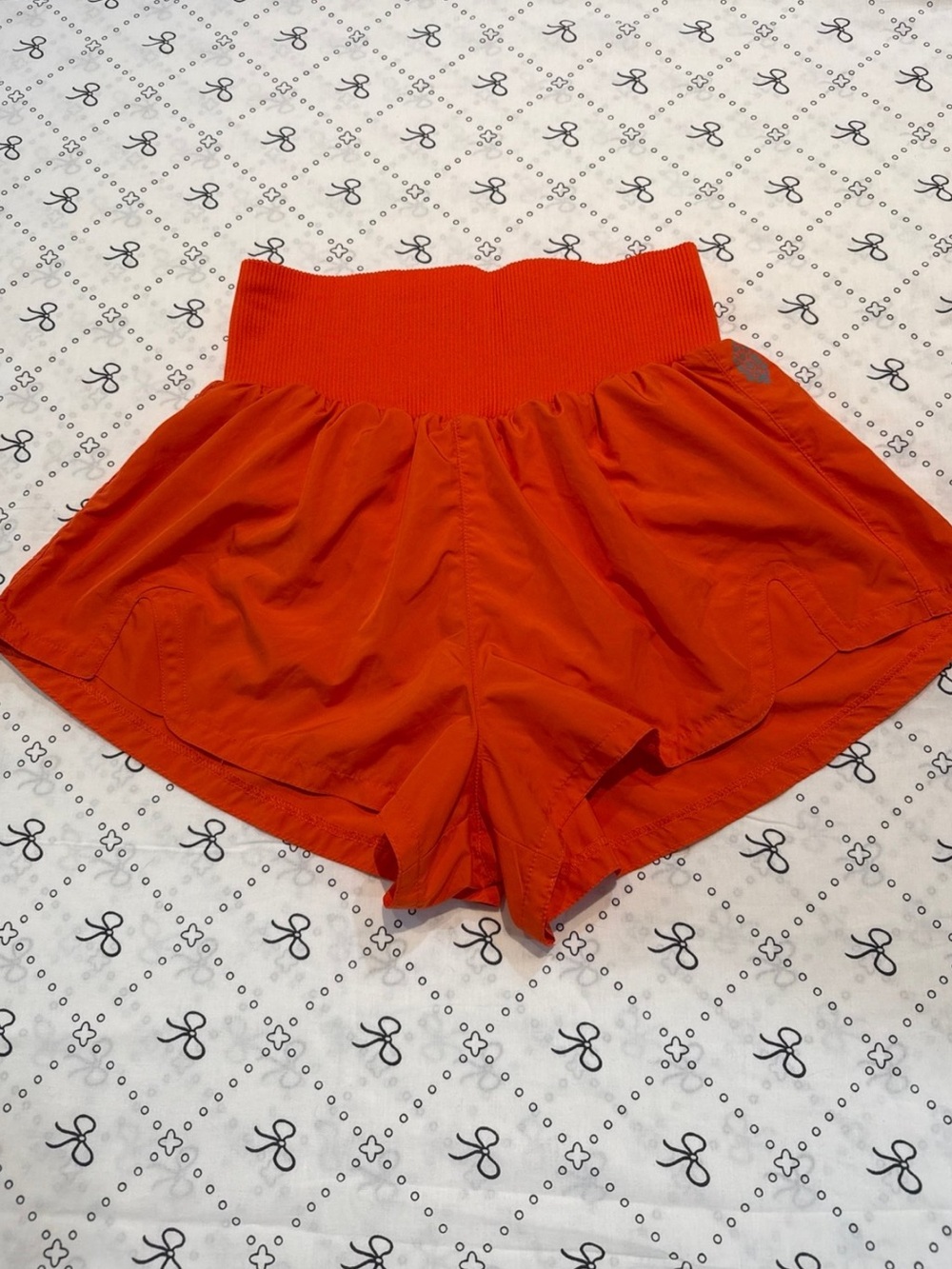 FP Movement Orange Running shorts Size Large